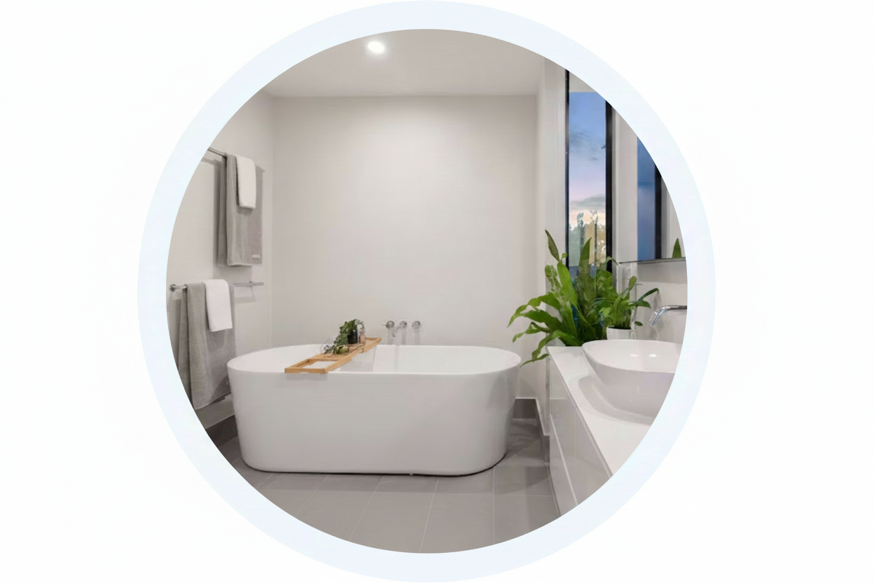 Nettoyage de salle de bain