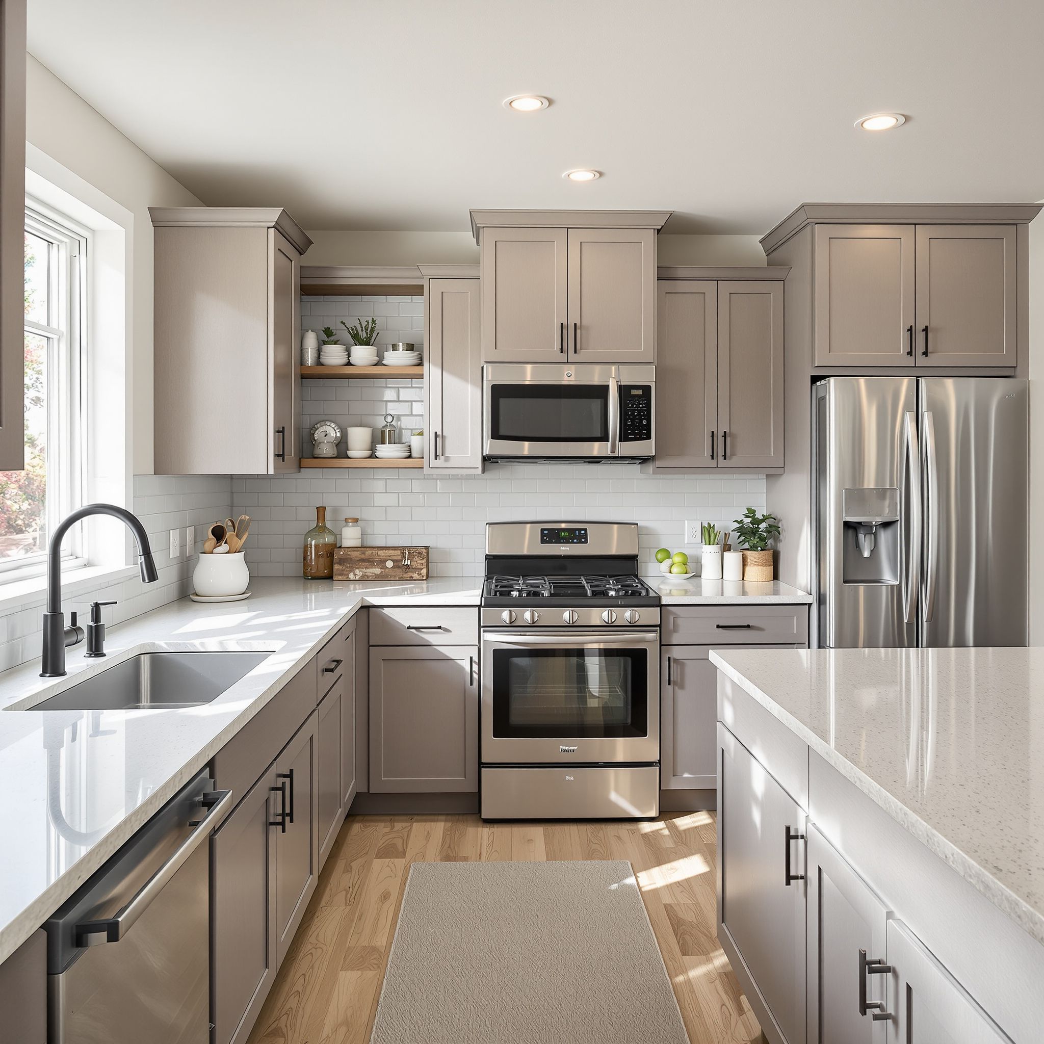 Cuisine préparée pour remise d'états